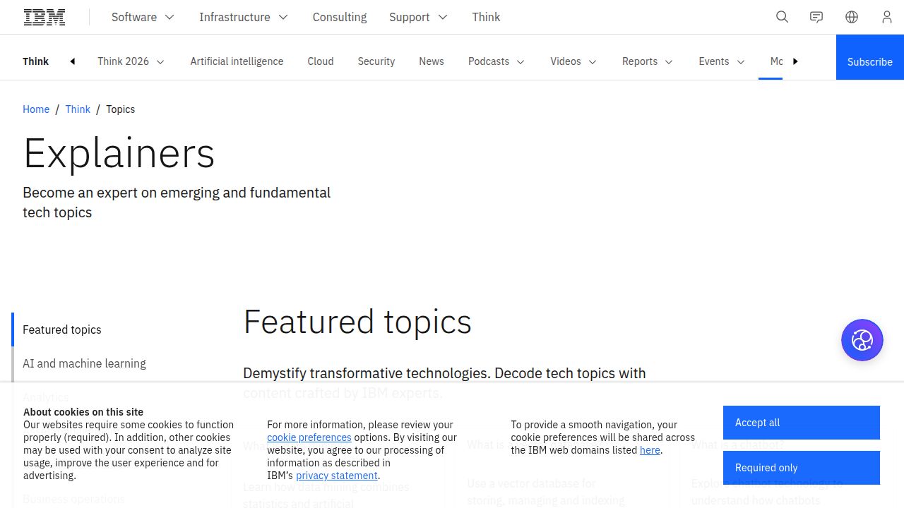 Learn about the ReAct agent framework and other AI concepts on IBM's research hub.
