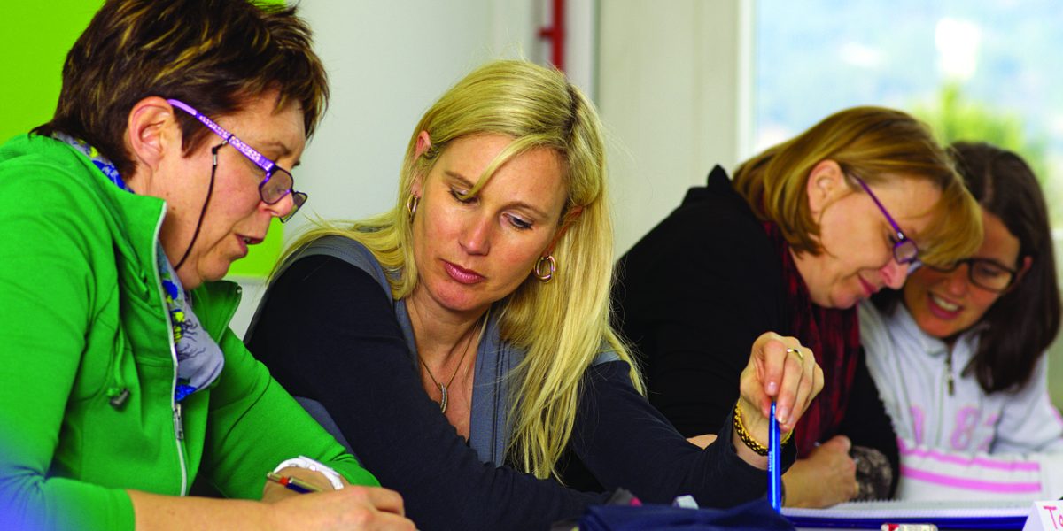 A marketing team collaborating on a campaign, showing dynamic teamwork and ideation.