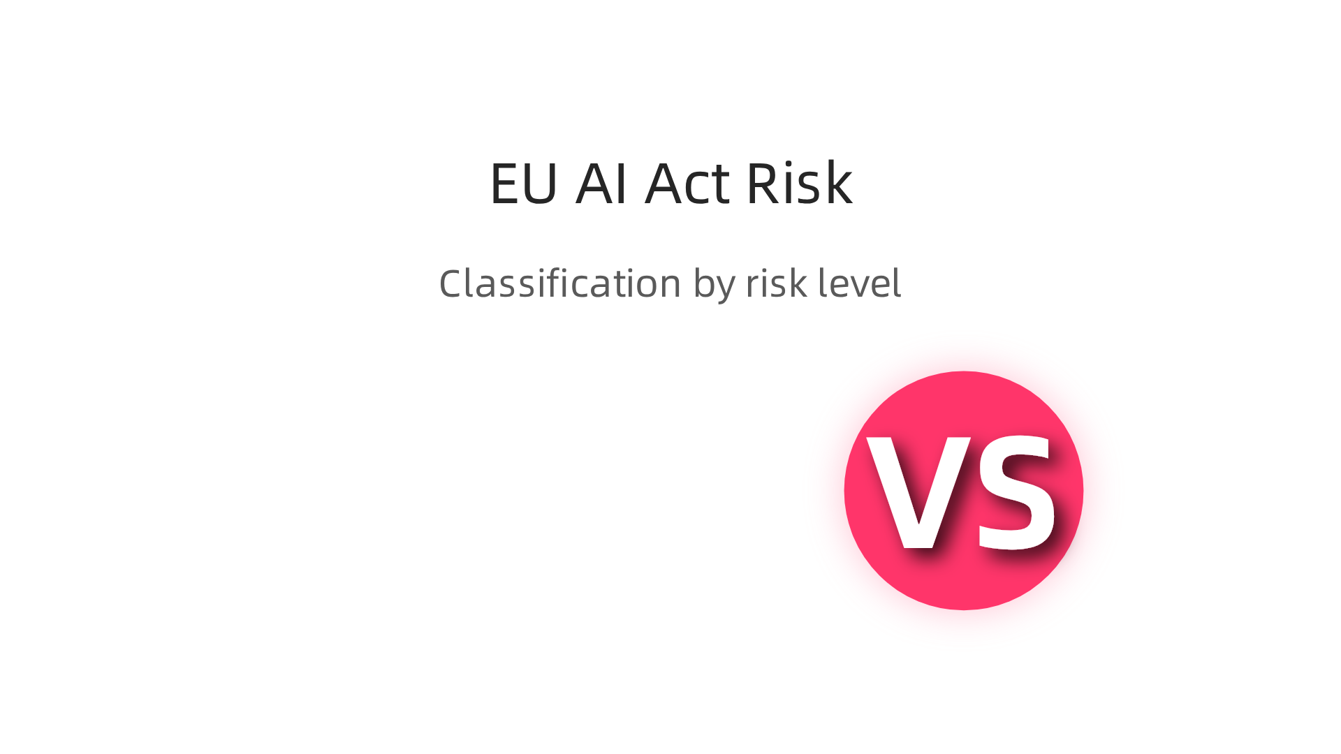 An overview of the EU AI Act's classification of AI systems by risk level and their corresponding regulatory requirements.