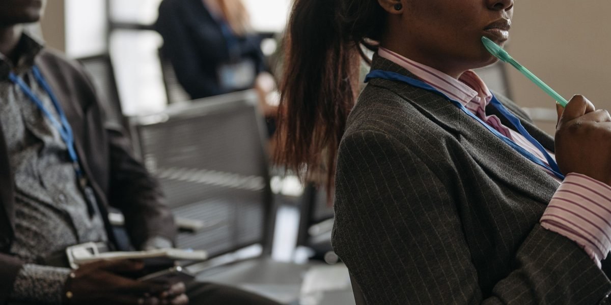 A professional confidently embraces continuous learning to adapt to industry changes.