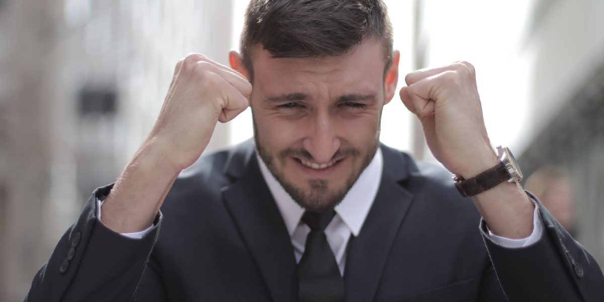 A focused professional looking confident and accomplished, representing efficiency and successful outcomes.