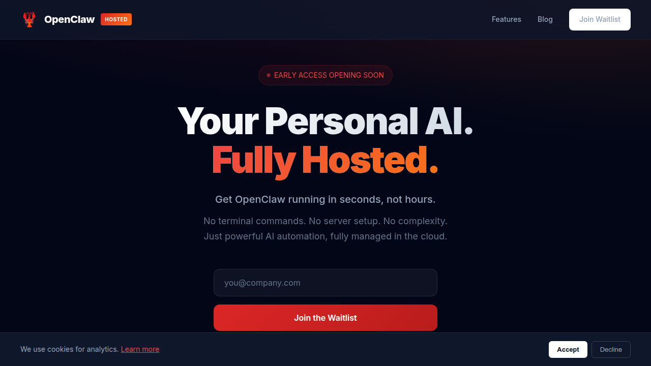 Visit Hosted Clawd Bot for insights into personal AI assistant capabilities and guides.