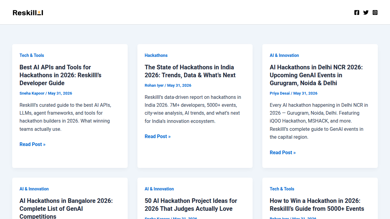 Explore the Reskilll blog for insights into the evolving AI developer tools landscape.